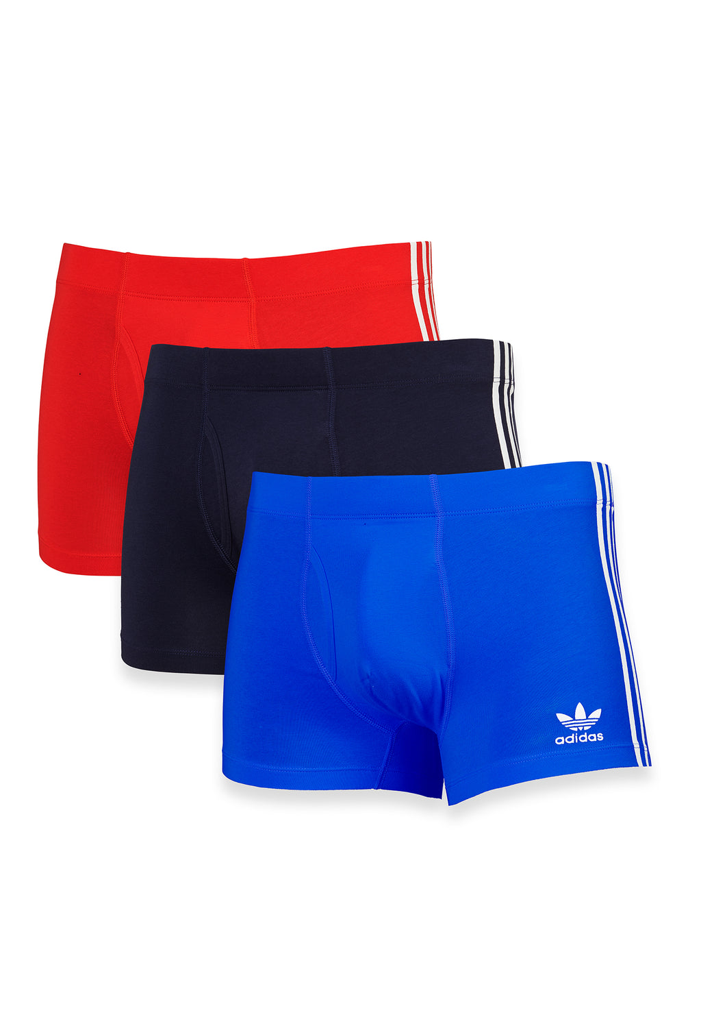 Buy Comfort Flex Cotton 3 Stripe Trunk 3 Pairs adidas underwear
