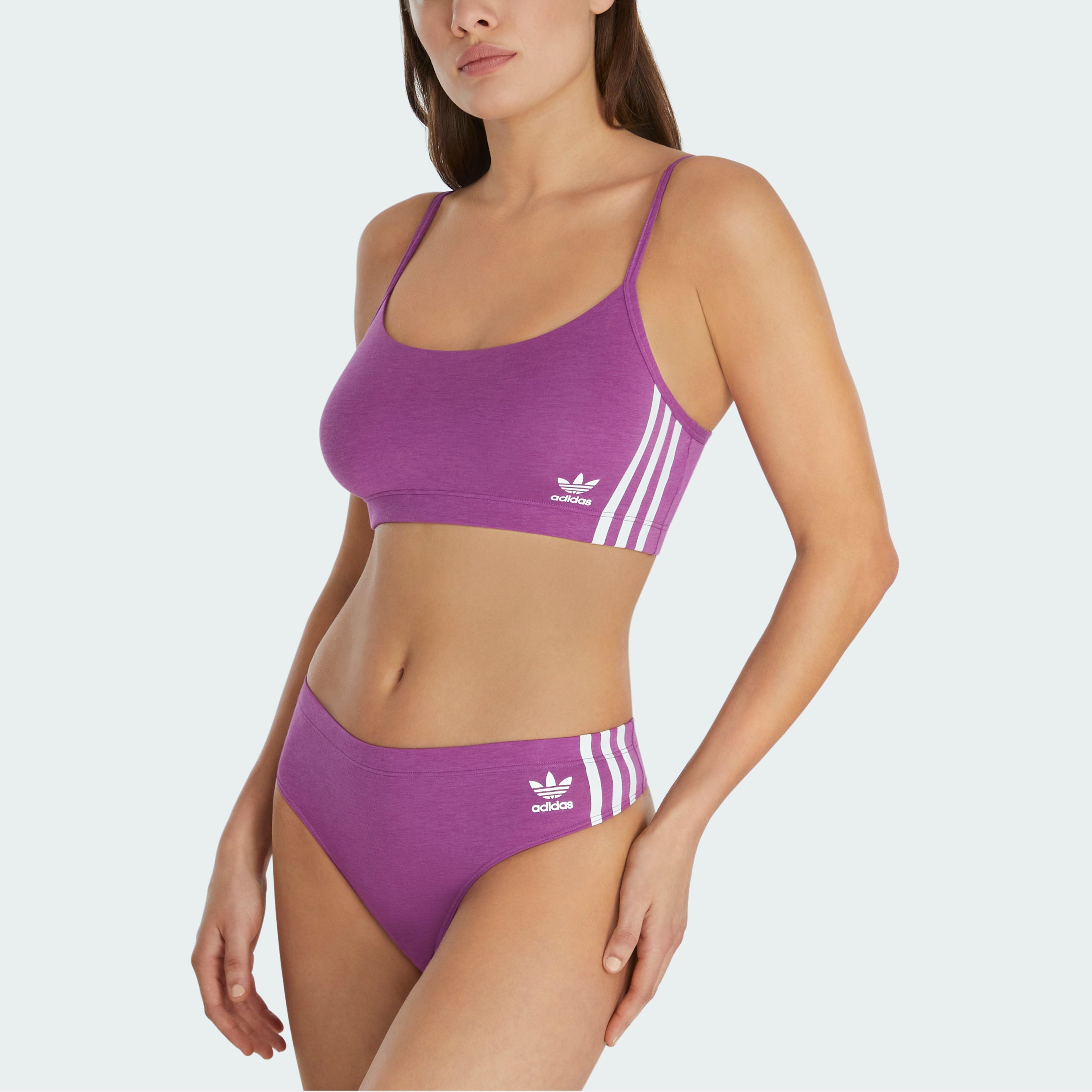 Buy Adicolor Comfort Flex Cotton Wide Side Thong | adidas
