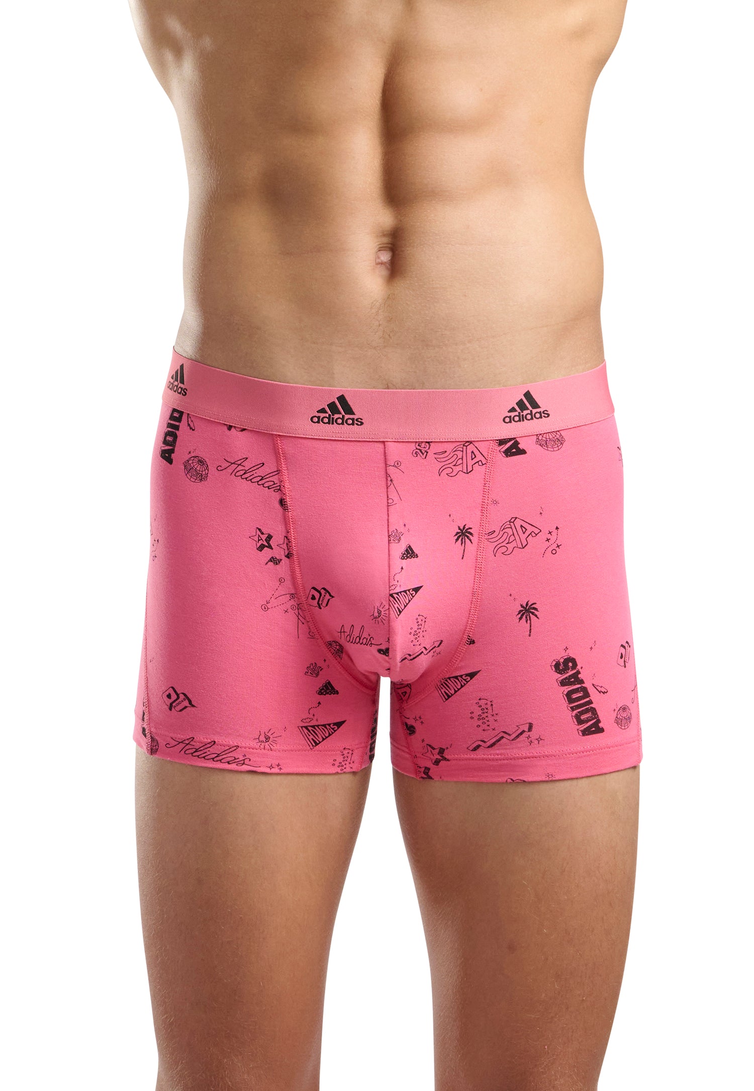 Black/Black/Brand Love Print Pink Fusion