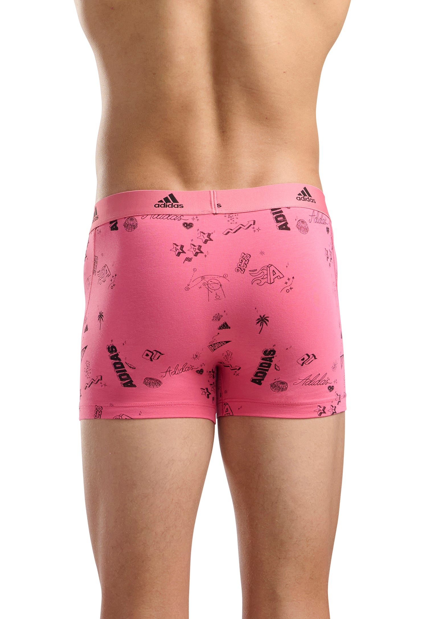 Black/Black/Brand Love Print Pink Fusion
