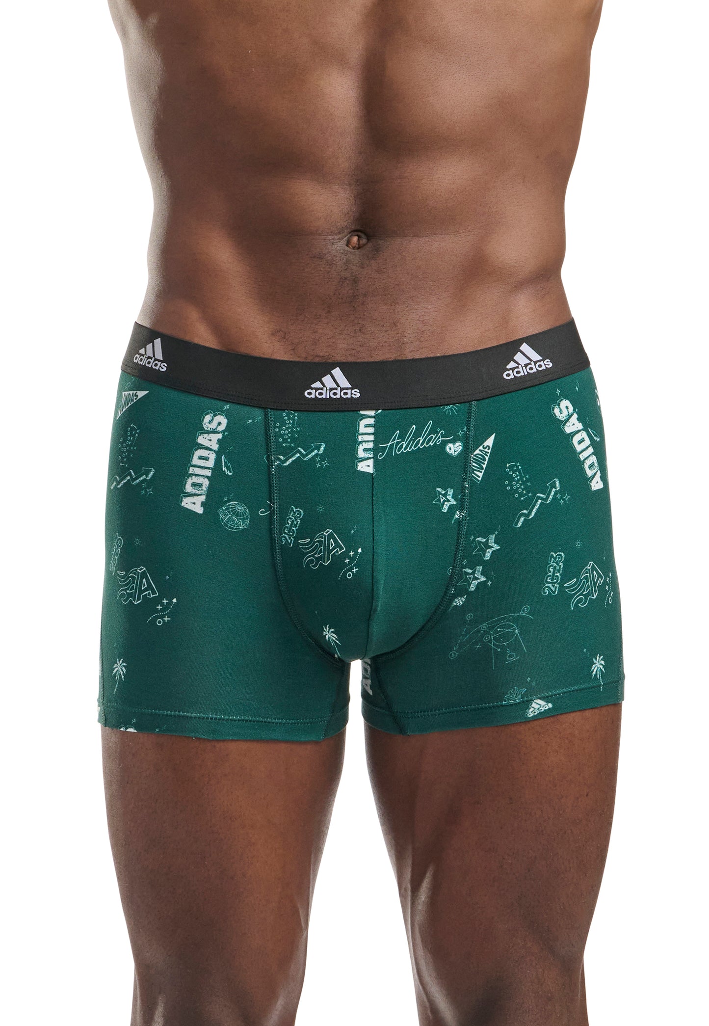 Collegiate Green/Black/Brand Love Print