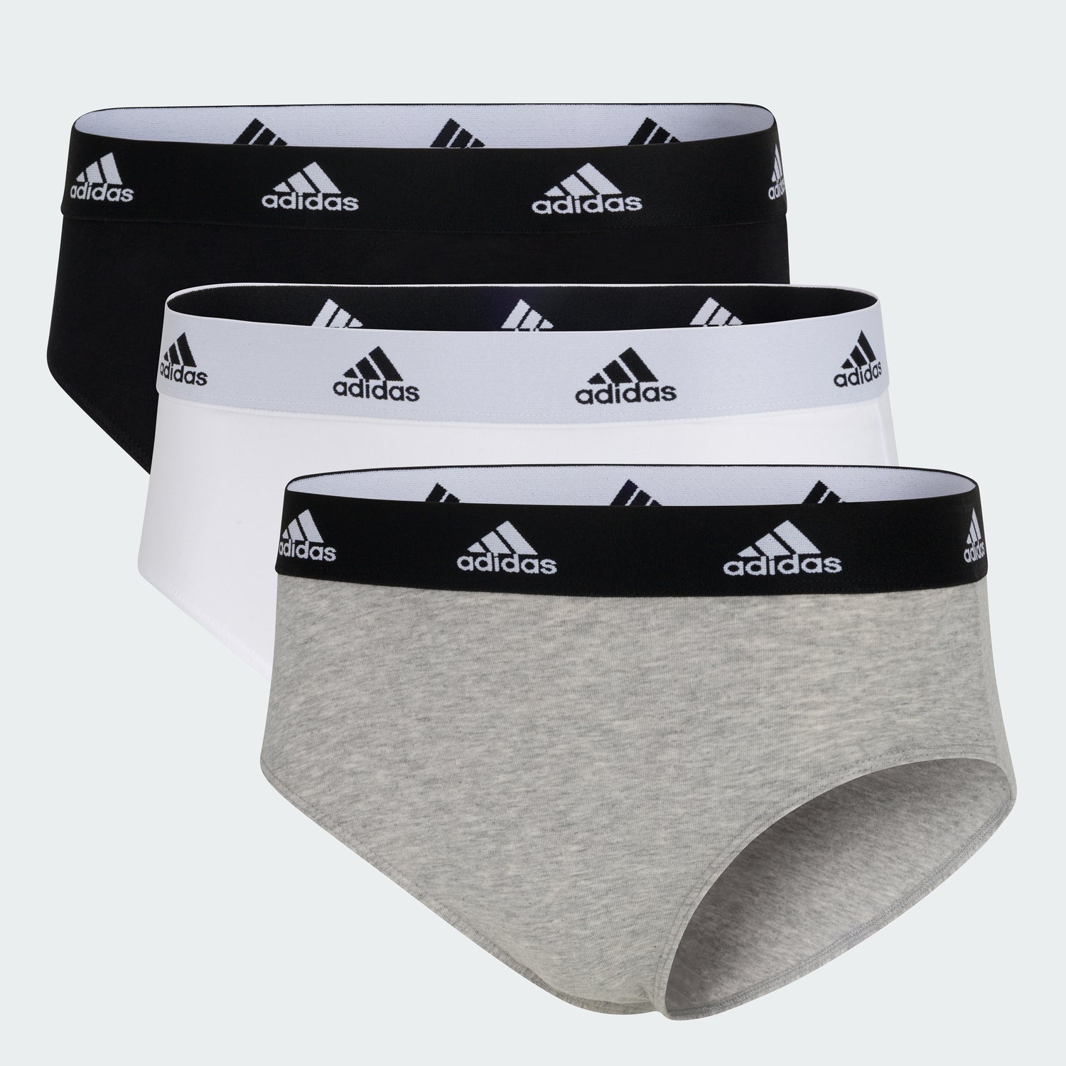 Black/White/Heather Grey