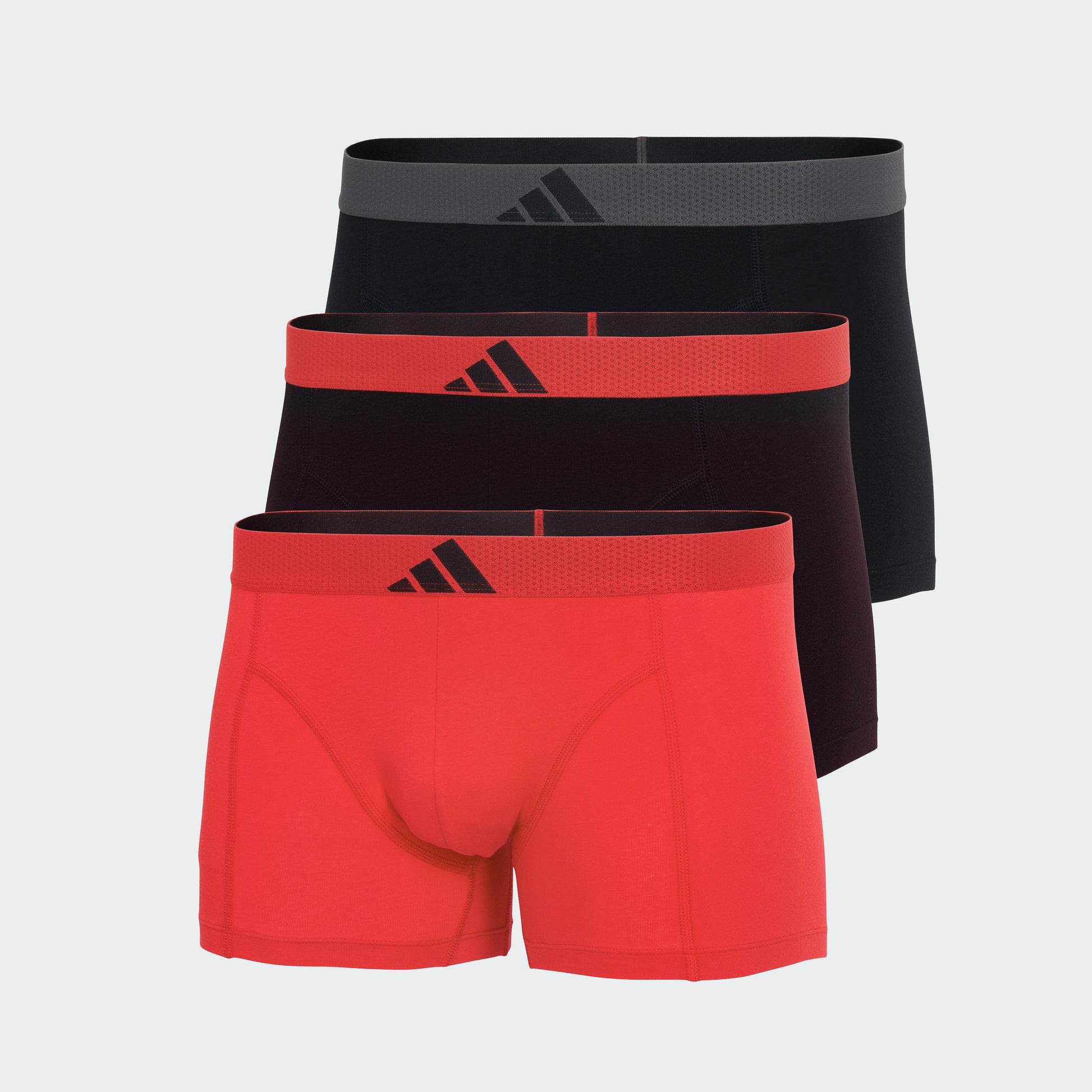 Black Grey/ Black Pure Ruby/ Pure Ruby