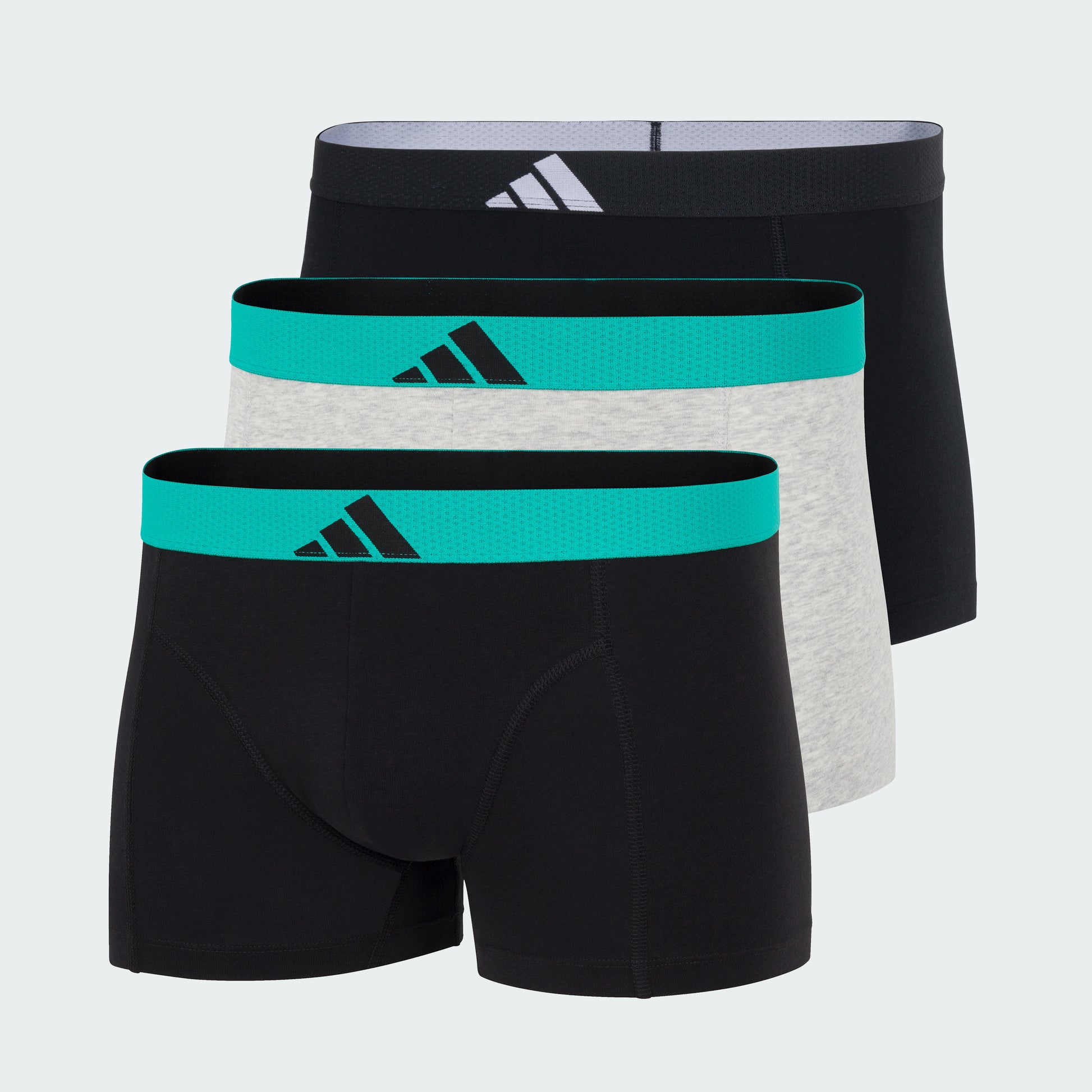 Black/Heather Grey/Pure Teal