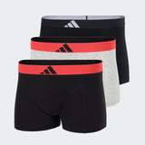 Black/Heather Grey/Coral