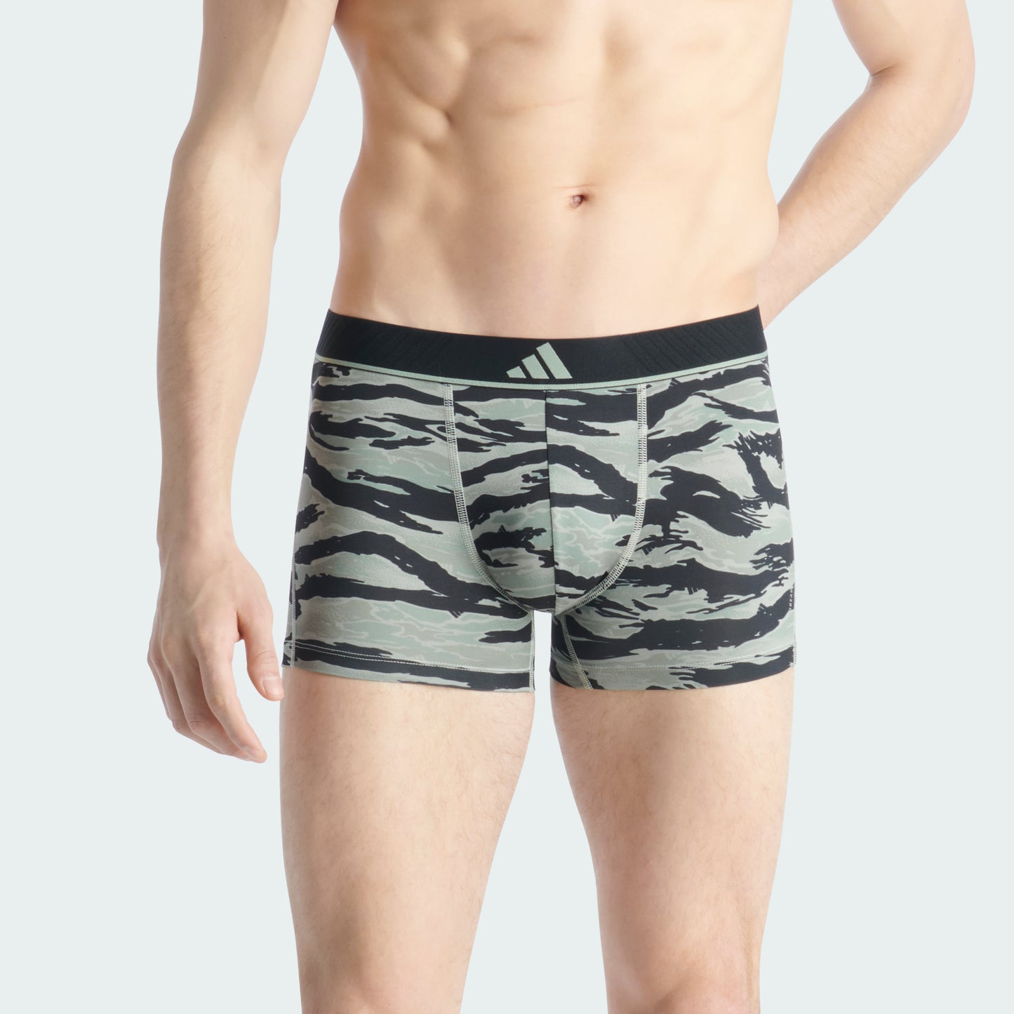 Black/Silver Green/Camo Print