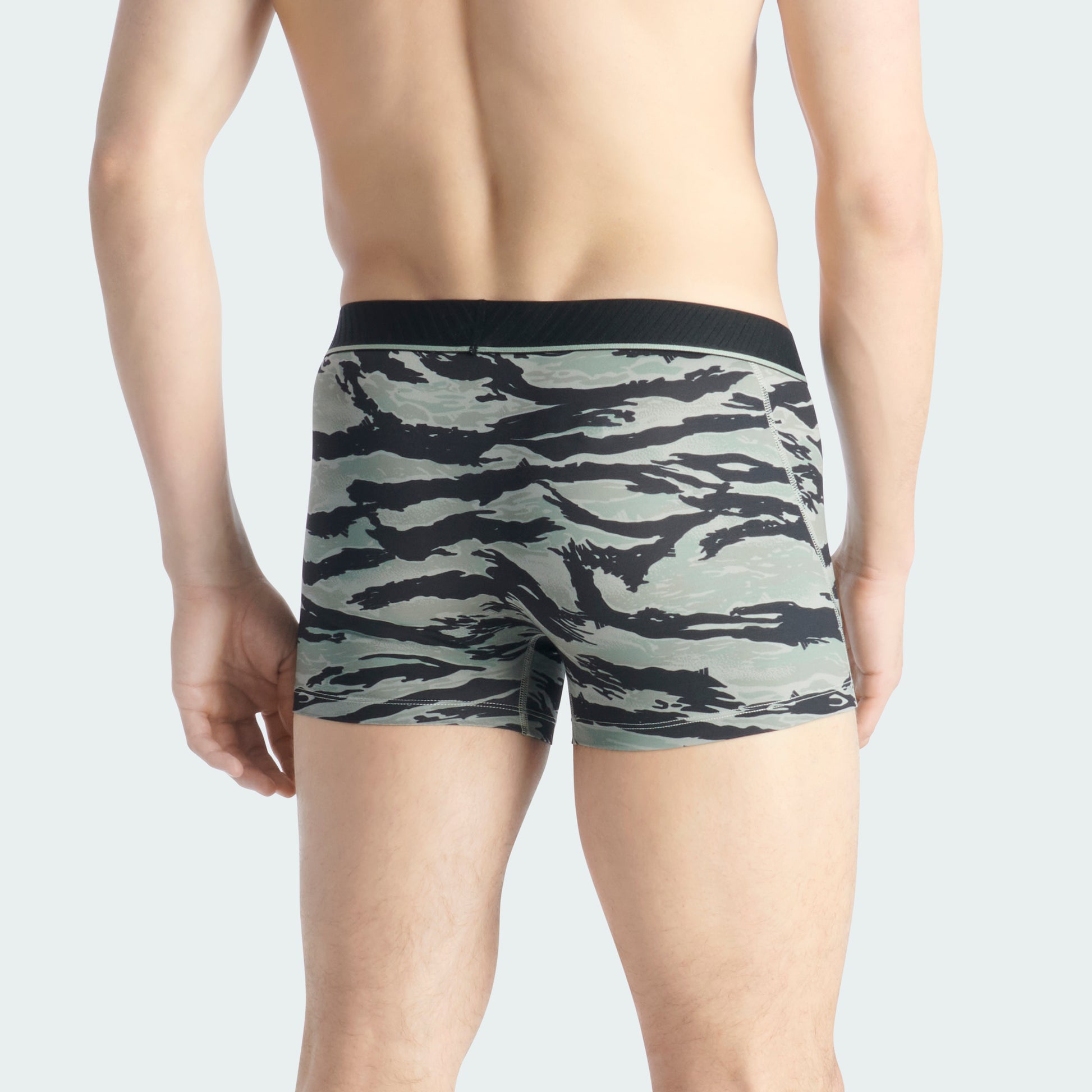 Black/Silver Green/Camo Print