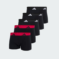 Black/Pure Ruby Waistband/Grey Strata Logo