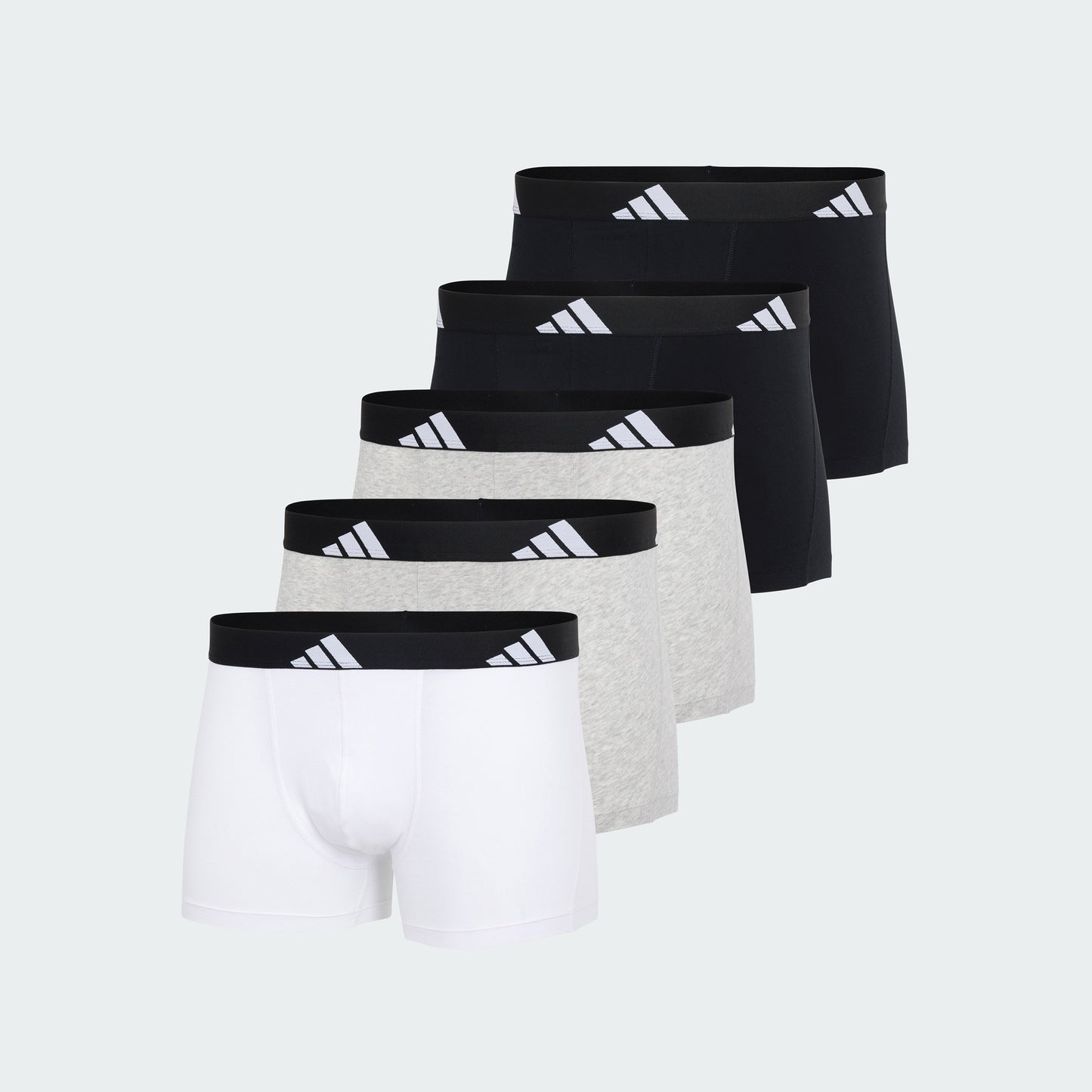 Black/Heather Grey/White