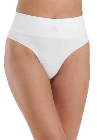 Adidas Women's Seamless Thong Underwear (Red 2, Large) - 4A1H64 