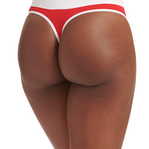 Vivid Red/White