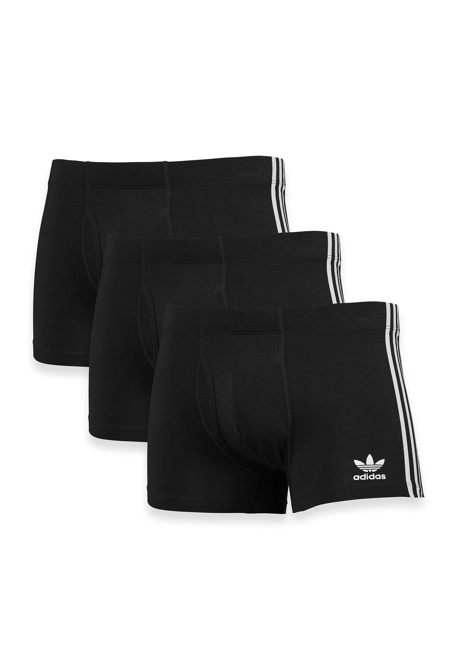Buy Comfort Flex Cotton 3 Stripe Trunk 3 Pairs adidas underwear