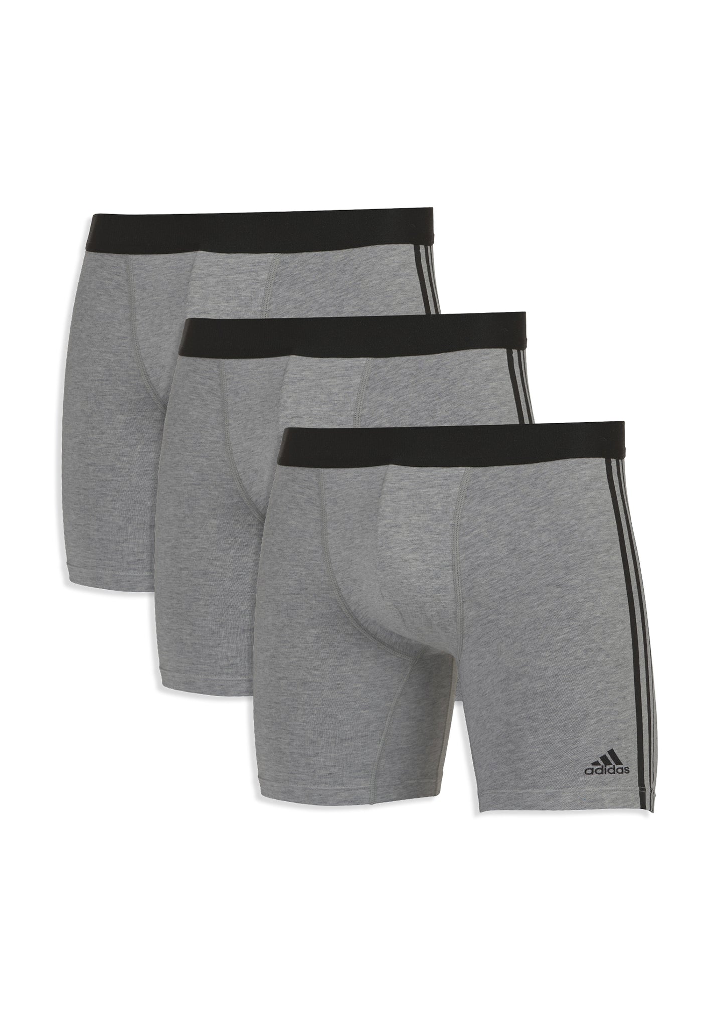 ADIDAS UNDERWEAR Adidas ACTIVE - Boxers x3 - Men's - grey/print/black -  Private Sport Shop