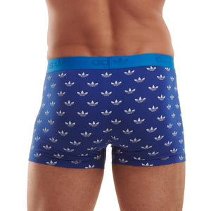trefoil print/directoire blue