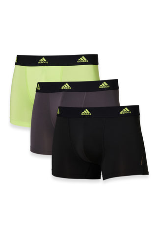 adidas Men's Active Micro Flex Eco Trunk (3 Pack) Underwear - ShopStyle  Boxers