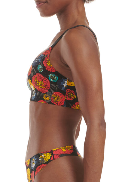 Multi Color Flower Print