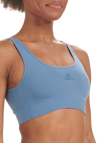 Buy adidas Womens Sport Active Seamless Micro Stretch Logo Scoop