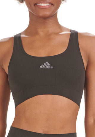 SEAMLESS MICRO STRETCH SCOOP LOUNGE BRA WITH REMOVABLE COOKIES